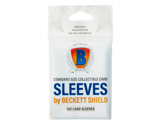 Beckett Standard Clear Sleeves