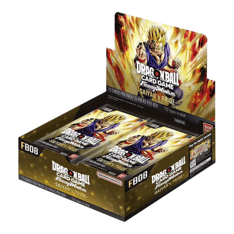 Image of DRAGON BALL SUPER TCG: FUSION WORLD 08 BOOSTER (FB08) (24CT) Sayians Pride