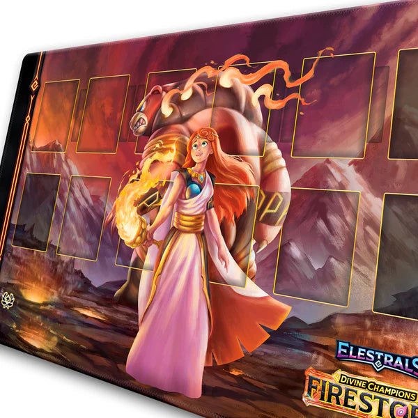Image of Elestrals Majursa Champion of Hestia Playmat