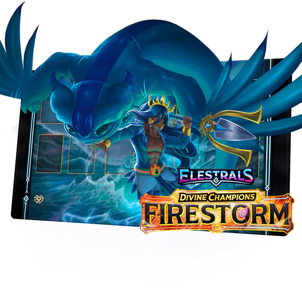 Elestrals Majesea Champion of Poseidon Playmat