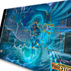 Image of Elestrals Majesea Champion of Poseidon Playmat