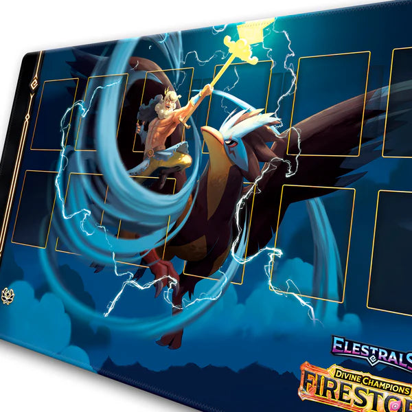 Image of Elestrals Voltempest Champion of Zeus Playmat