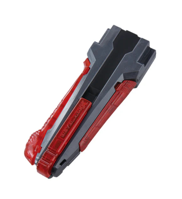 Image of TAKARA TOMY Beyblade X Custom Grip grey Red BX-41