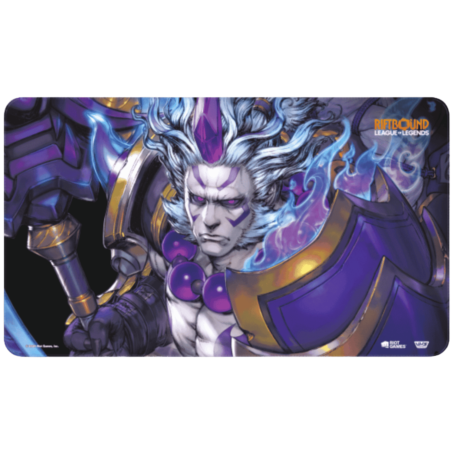 Image of RIFTBOUND TCG: LEAGUE OF LEGENDS: SET 2 SPIRITFORGED PLAYMAT 2: SPIRIT BLOSSOM DARIUS