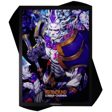 Image of RIFTBOUND TCG: LEAGUE OF LEGENDS: SET 2 SPIRITFORGED ART SLEEVES 2: SPIRIT BLOSSOM DARIUS (100CT)