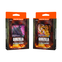 Image of UniVersus CCG: Challenger Series Display- Godzilla & Mothra / King Ghidorah & Rodan