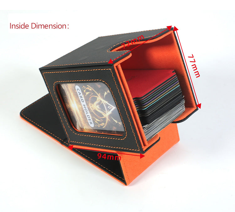 Image of Deck Box with top loader holder