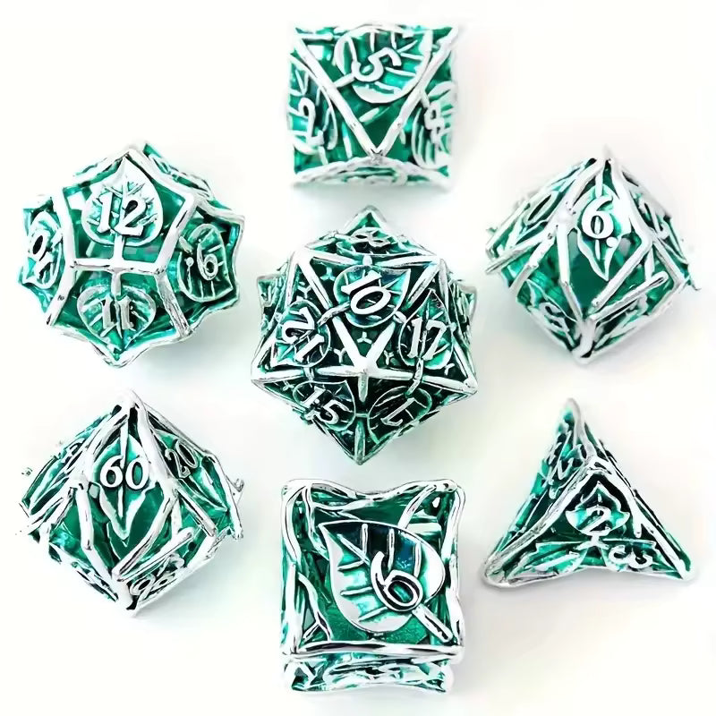 Image of 7pc DnD Metal Dice