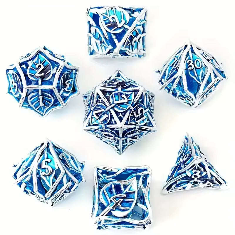 Image of 7pc DnD Metal Dice