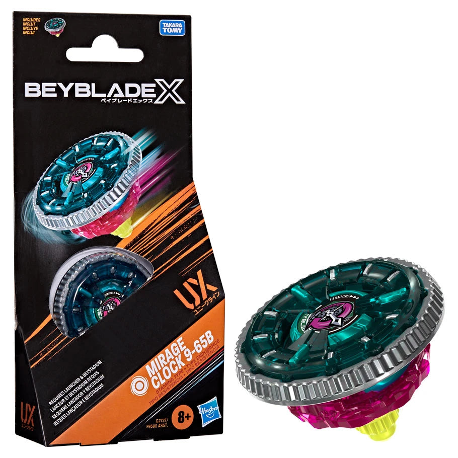Image of Pre order Beyblade X Mirage Clock 9 65B Booster Pack Set
