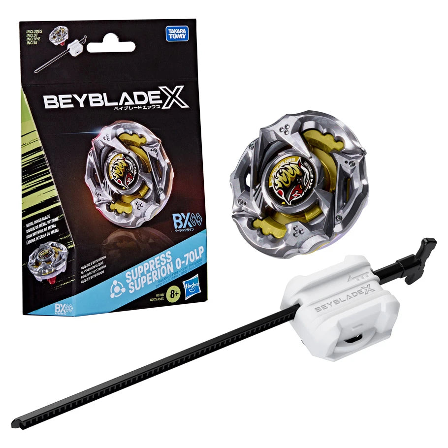 Image of Pre order Beyblade X Suppress Superion 0 70LP Starter Pack Set