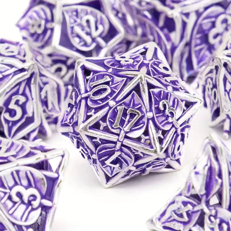 Image of 7pc DnD Metal Dice