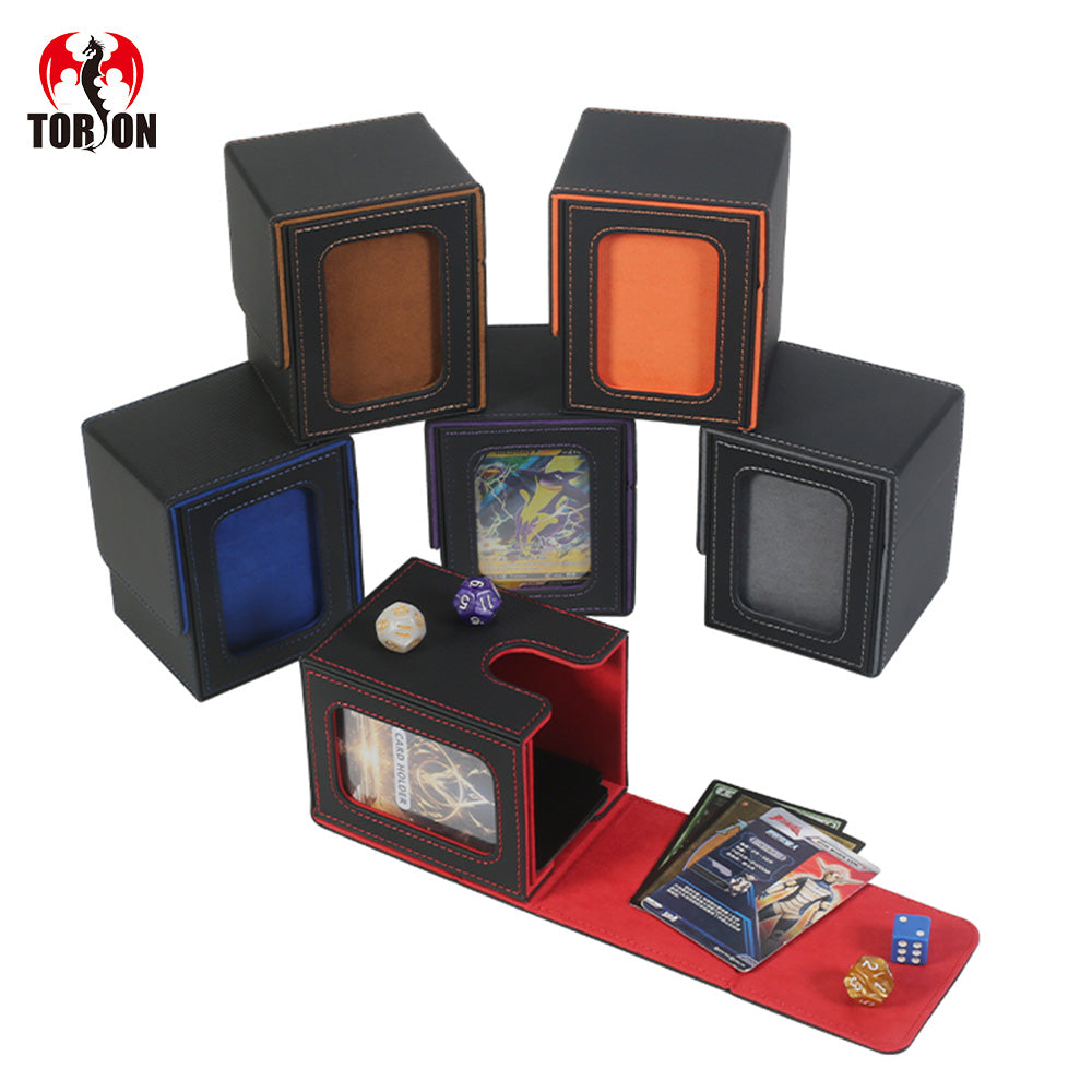 Image of Deck Box with top loader holder