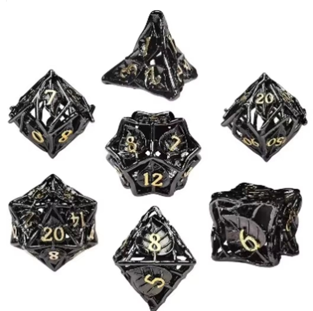 Image of 7pc DnD Metal Dice