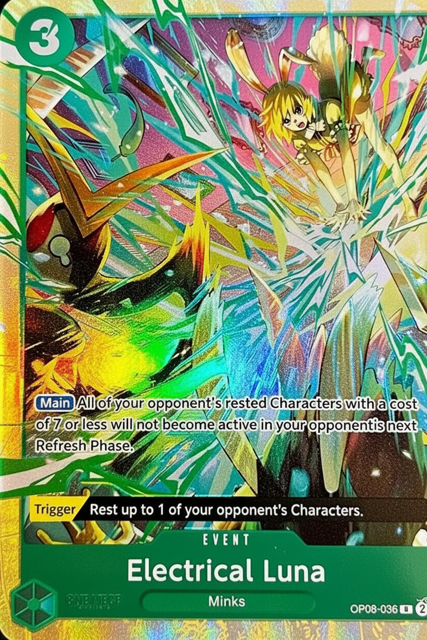 Image of Electrical Luna (OP08-036) - One Piece Promotion Cards Foil