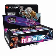 Wizards of The Coast - Magic: The Gathering Foundations Play Booster Box - 36 Packs (504 Magic Cards)