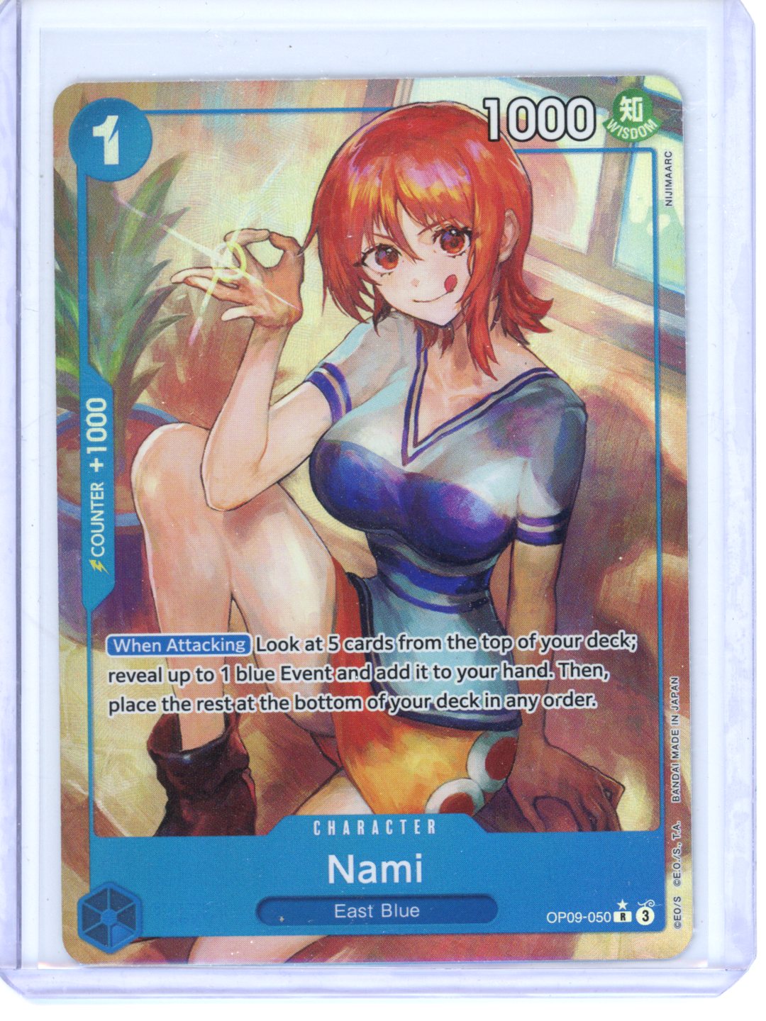 One Piece Nami OP09-050 (Parallel)