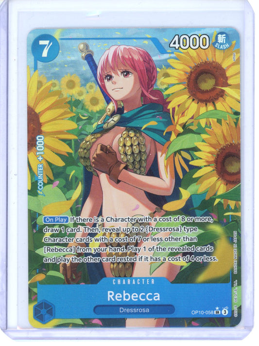 One Piece Rebecca (Parallel) OP10-058