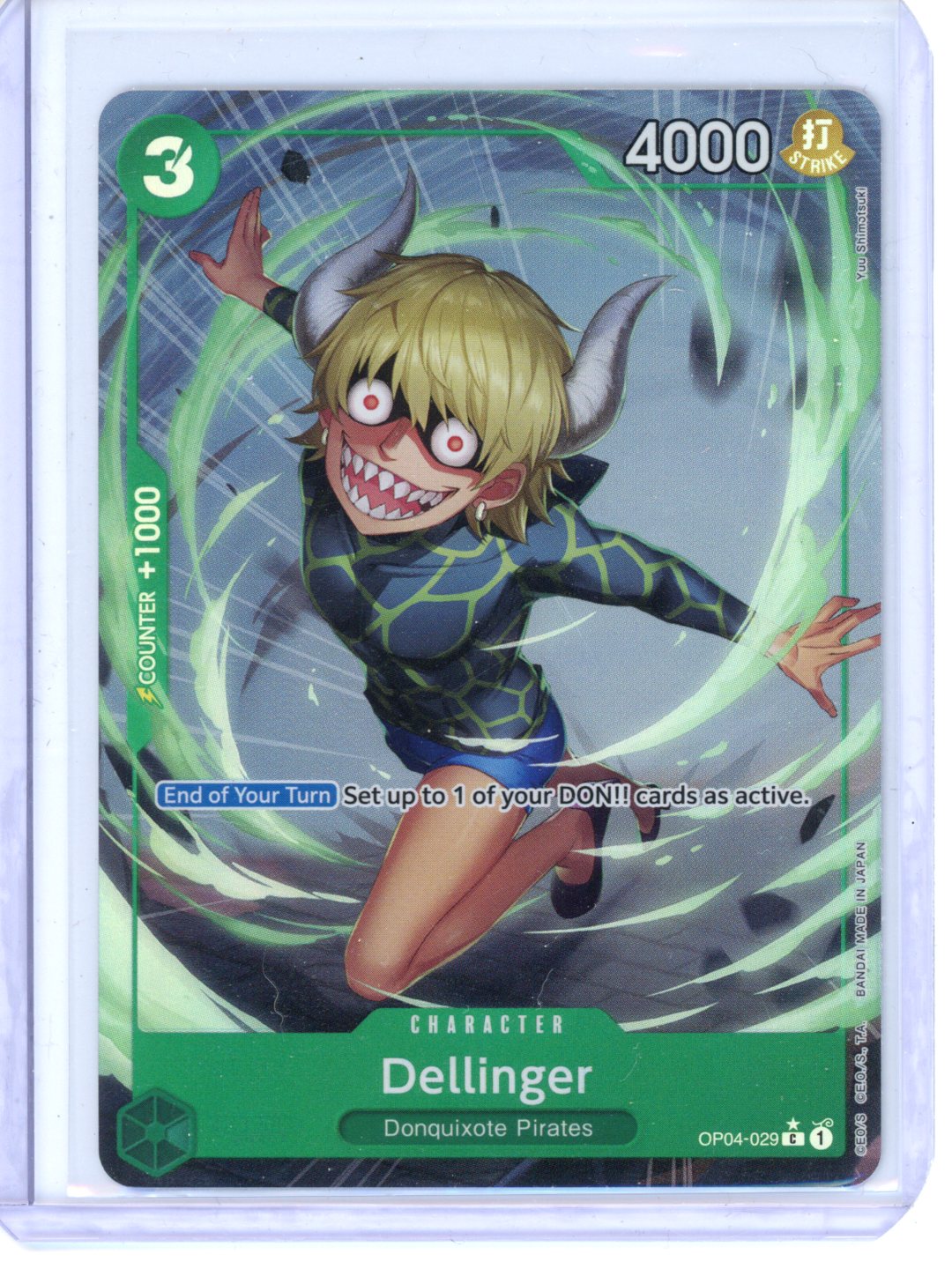 One Piece Dellinger (Parallel) OP04-029