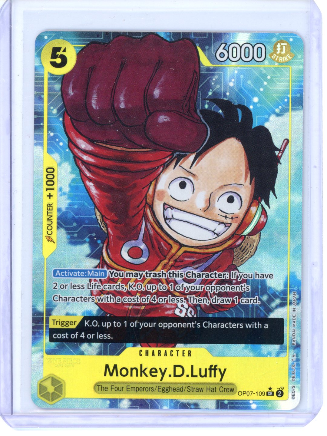 One Piece Monkey.D.Luffy OP07-109 (Parrallel)