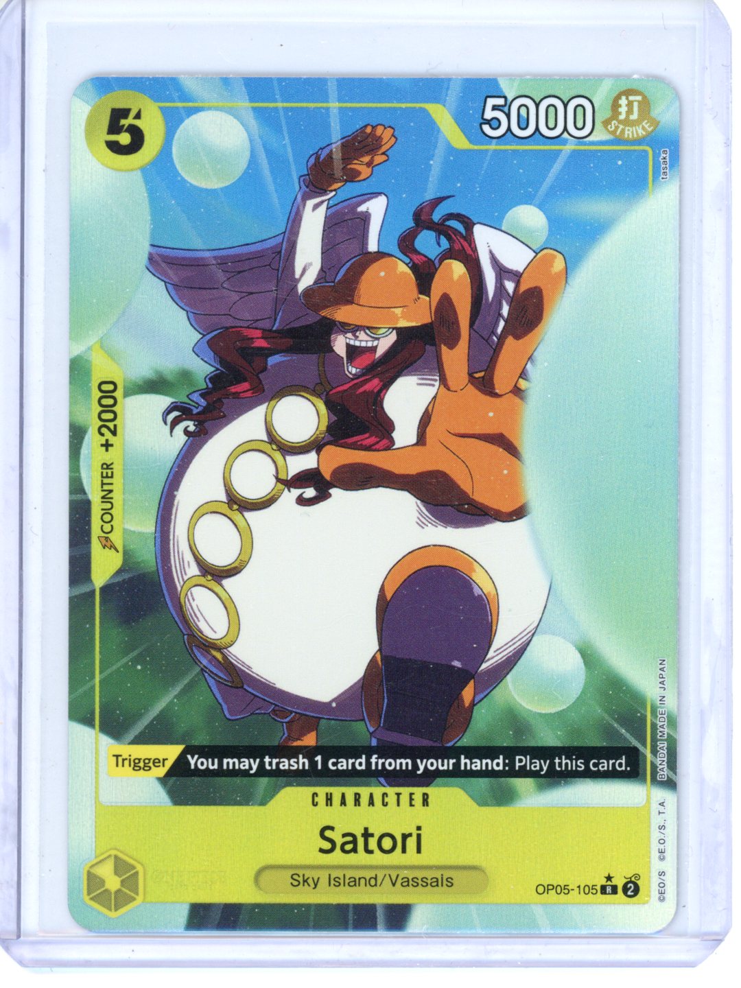 One Piece Satori (Alternate Art) OP05-105