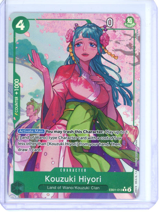 One Piece Kouzuki Hiyori EB01-013 (Alternate Art)