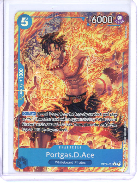 One Piece Portgas.D.Ace (Parallel) OP08-052