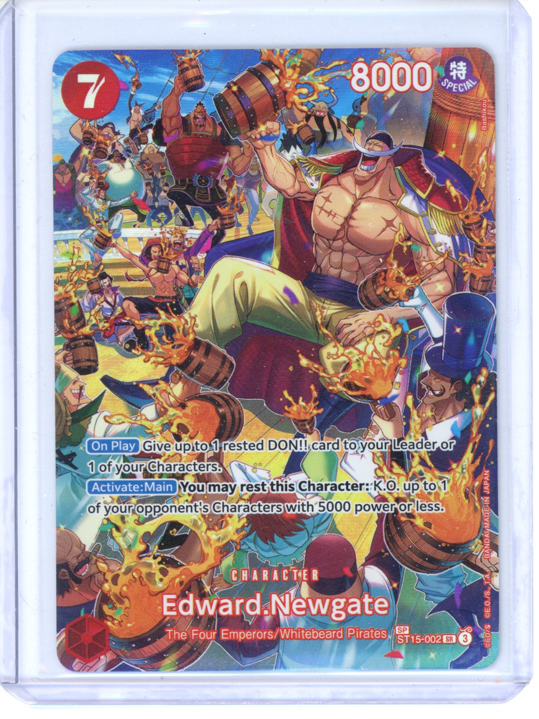 One Piece Edward.Newgate (SP) ST15-002