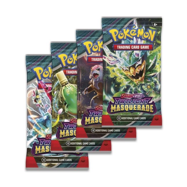 Pokémon Scarlet & Violet-Twilight Masquerade Single Booster Pack