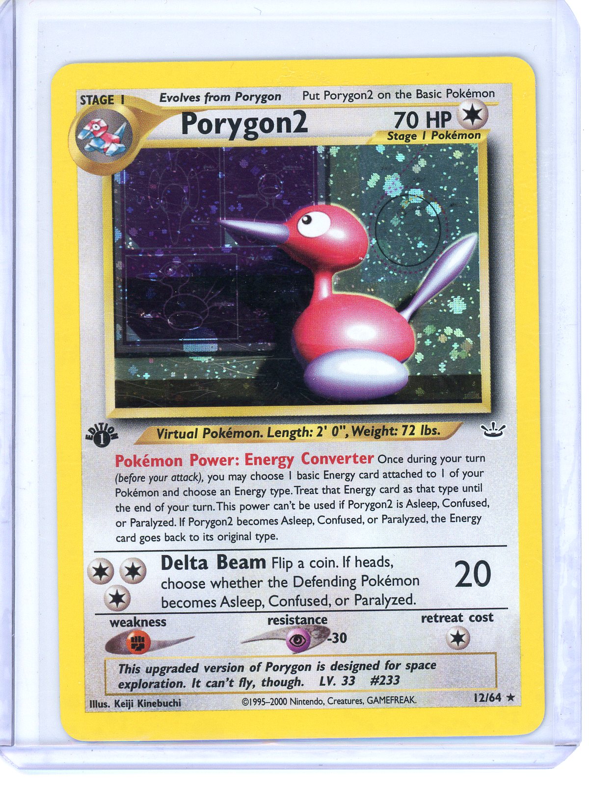 * Porygon2 - Neo Revelation (1ST EDITION) (LP)