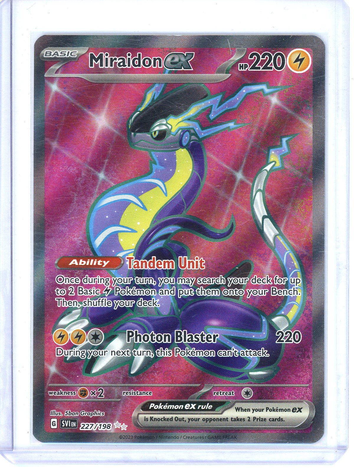 Miraidon ex - 227/198 - SV01: Scarlet & Violet Base Set (SVI)