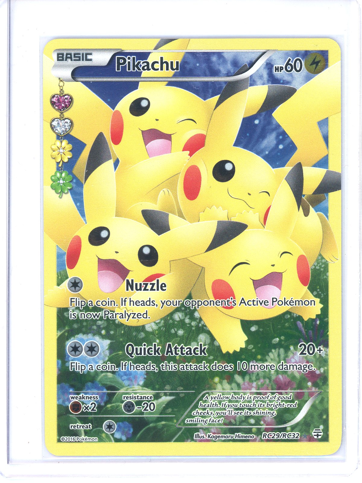 * Pikachu (Full Art) - Generations: Radiant Collection- RC29/RC32
