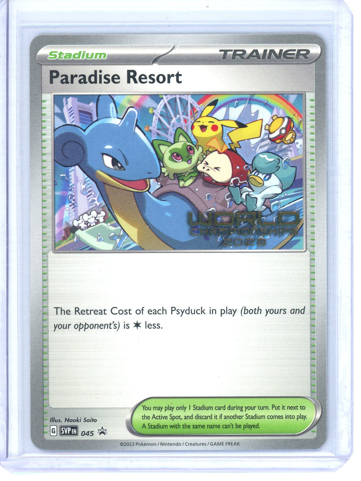 * Paradise Resort - 045 (World Championships 2023) - SV: Scarlet & Violet Promo Cards (SVP)