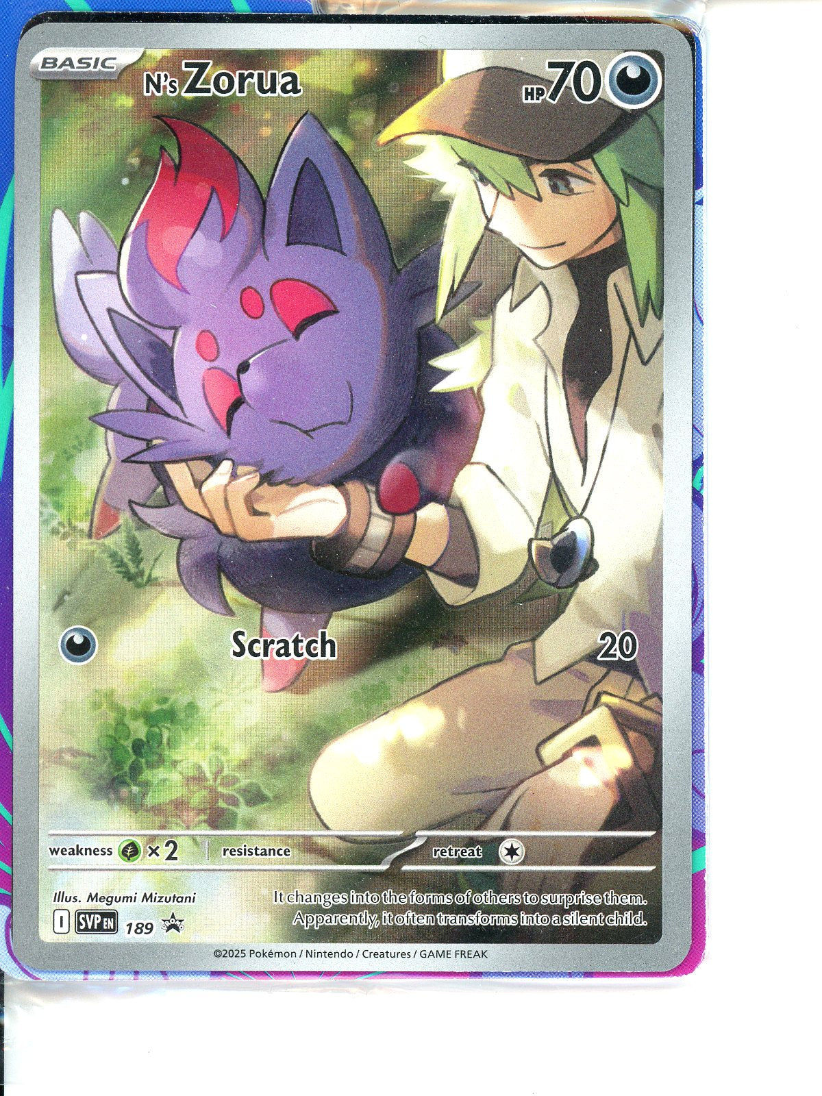 N's Zorua - 189 - SV: Scarlet & Violet Promo Cards (SVP)