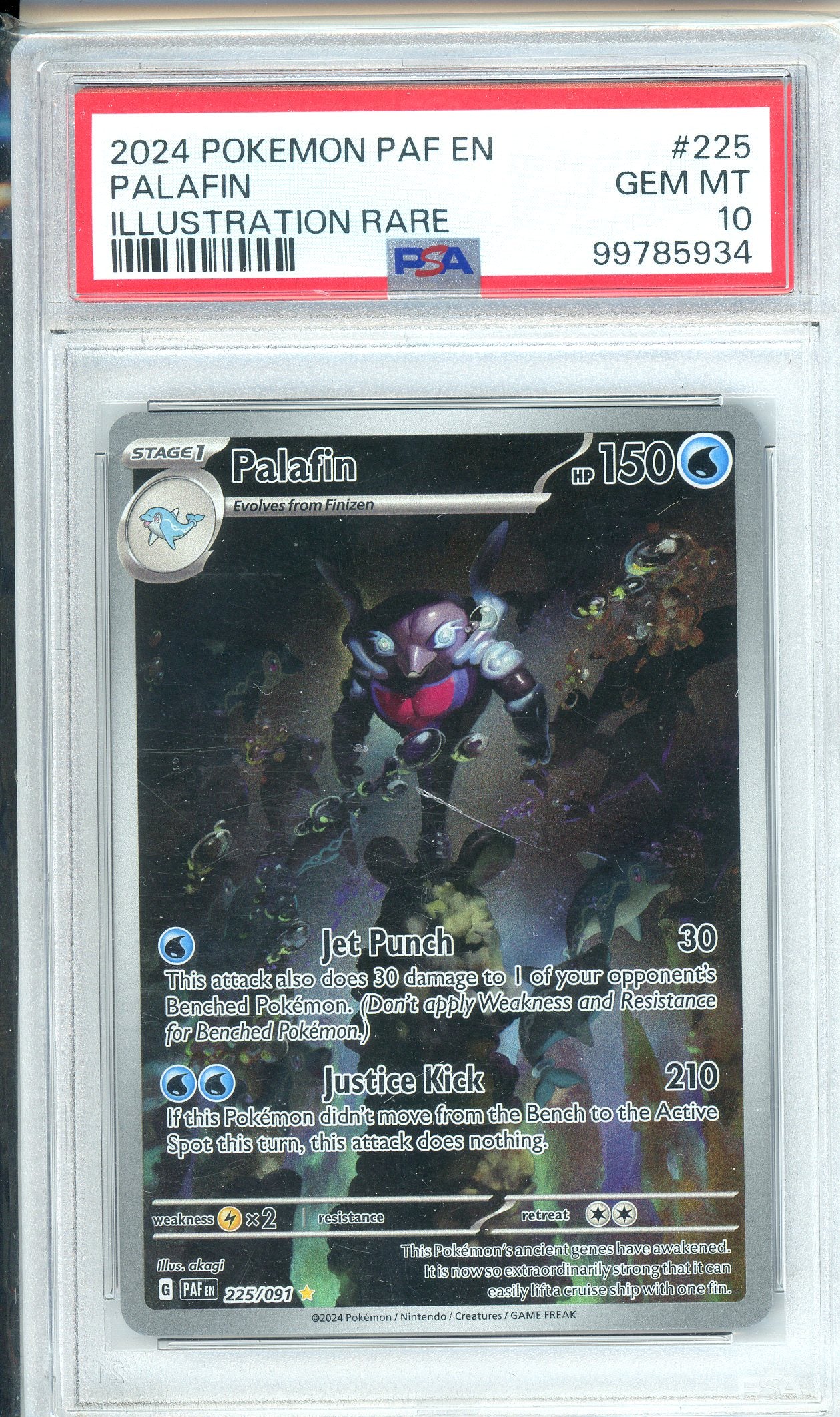 PSA Grade 10, Palafin - 225/091
