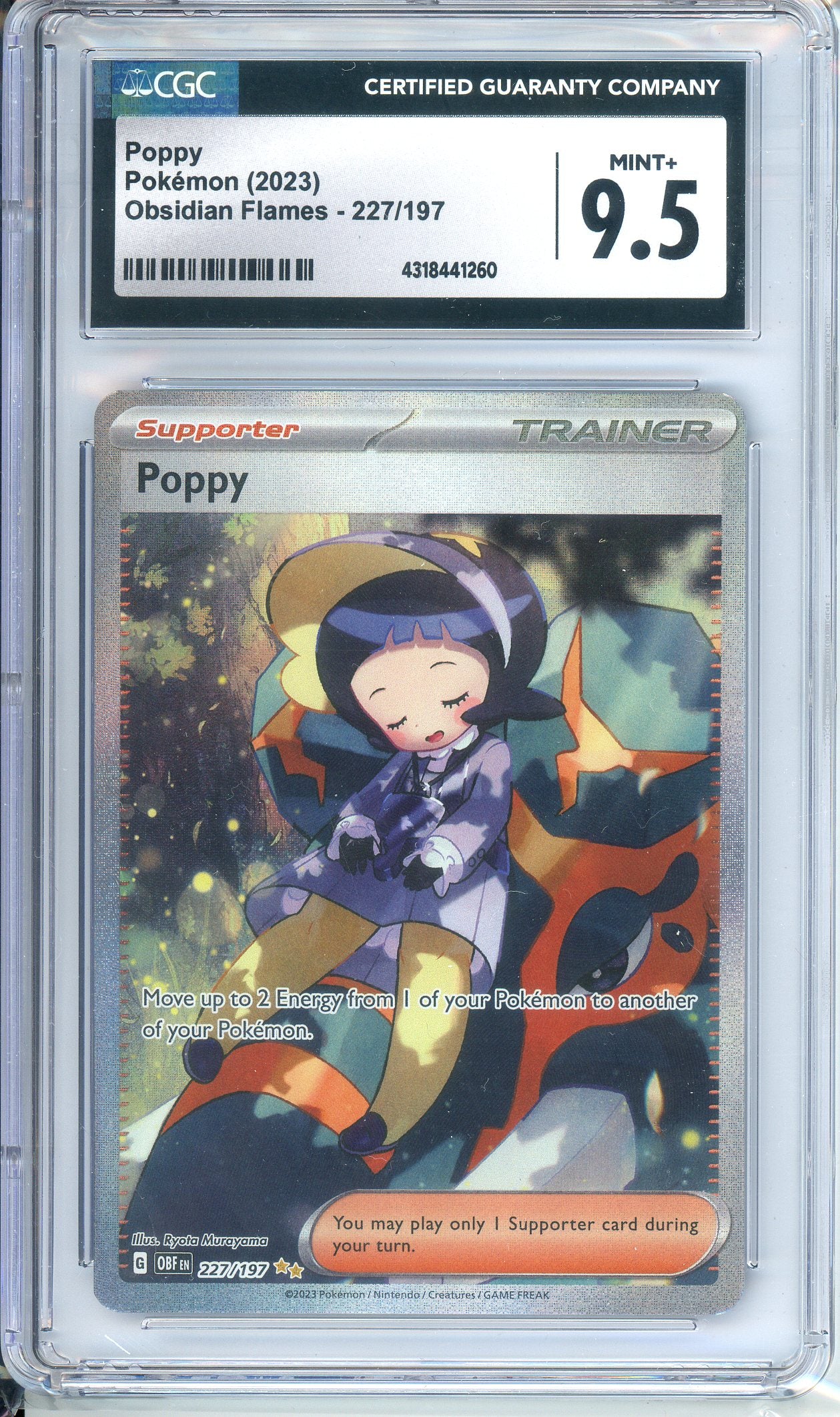 CGC Grade: 9.5 - Poppy - 227/197