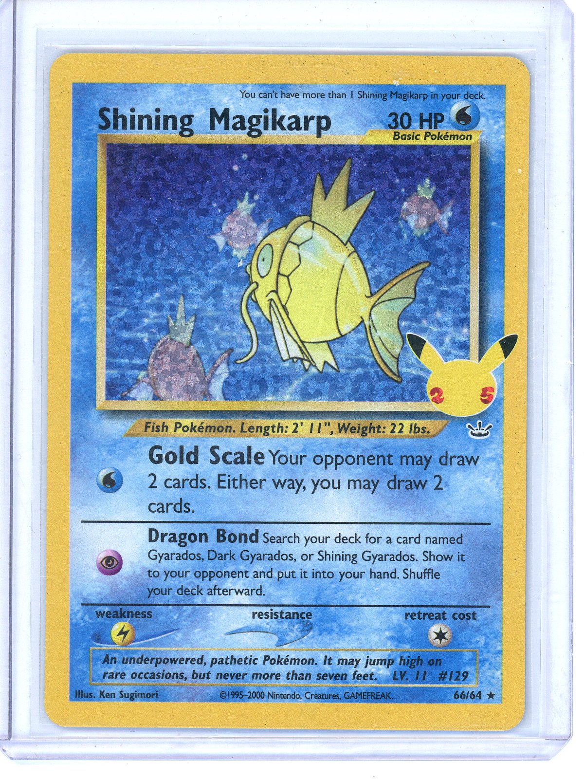 Shining Magikarp - Celebrations: Classic Collection