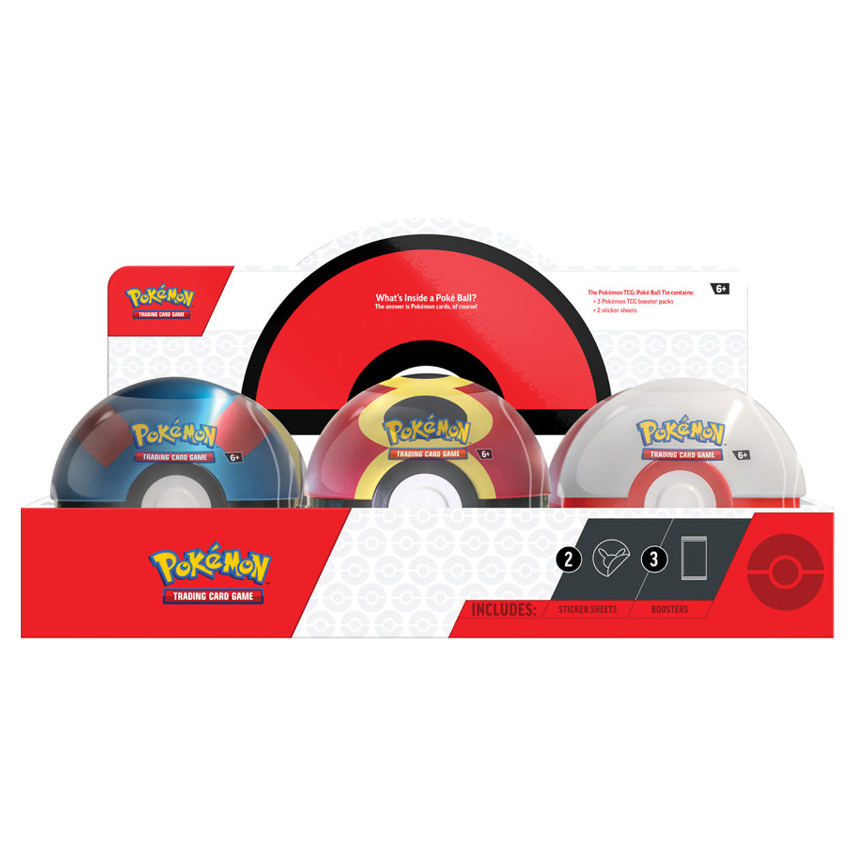 Image of Pokémon TCG: Poké Ball Tin 2025 Display