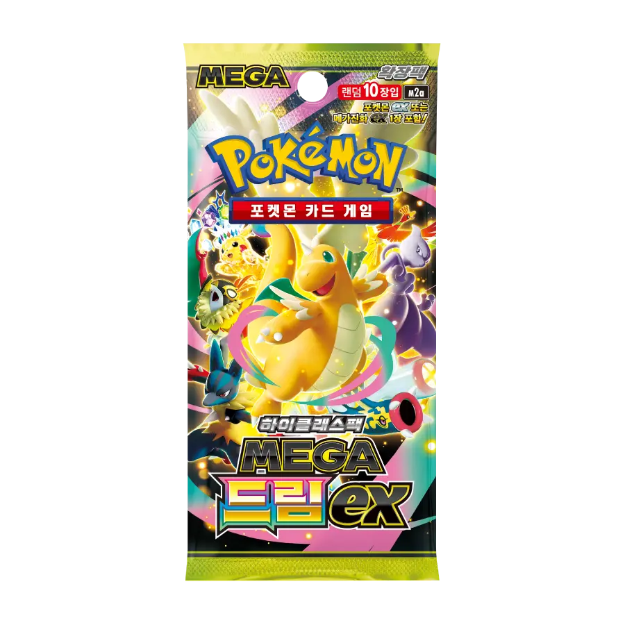 Image of Mega Dream Korean Pokemon Booster Pack