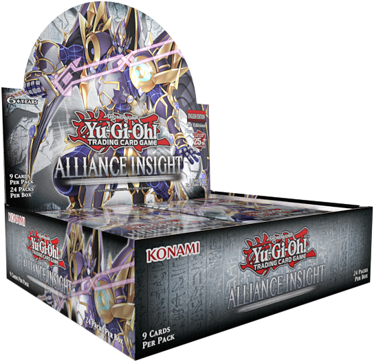YuGiOh Alliance Insight Booster Display