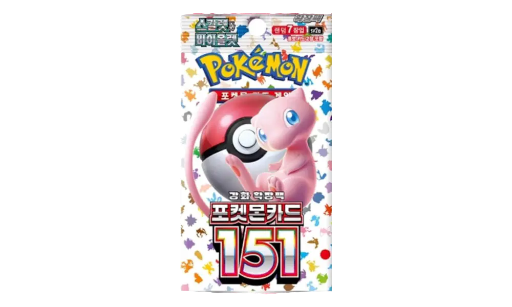 Image of 151 Korean Pokemon Booster Pack