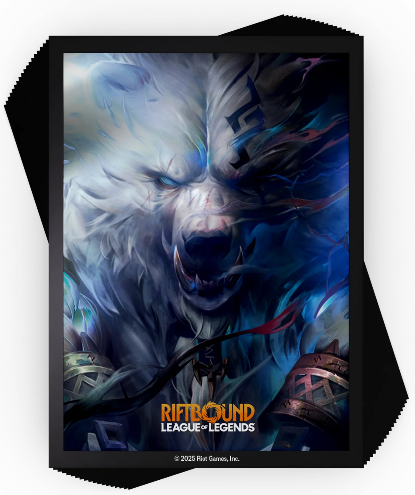 Image of RIFTBOUND TCG: LEAGUE OF LEGENDS: SET 1 ORIGINS: VOLIBEAR ART SLEEVES (100CT)