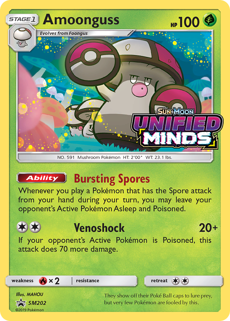 Image of Amoonguss (Prerelease) SM202  - Holofoil SM Promos - Promo