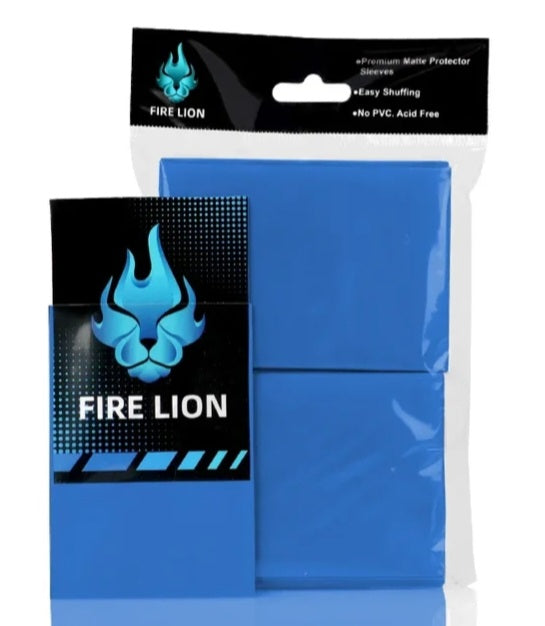 100pcs Blue Trafing Card Sleeves