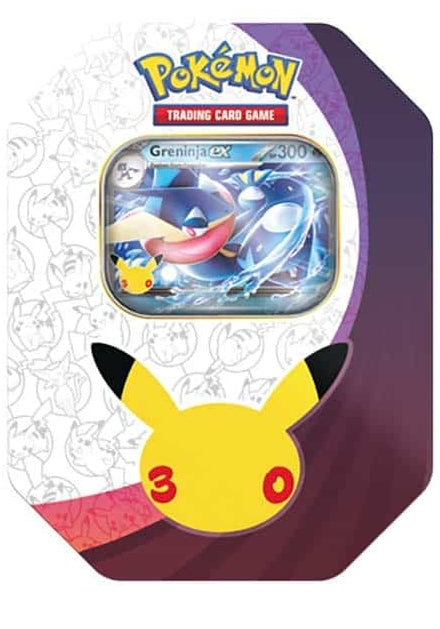 Image of Pokémon TCG: 30TH CELEBRATION EX TIN GRENINJA