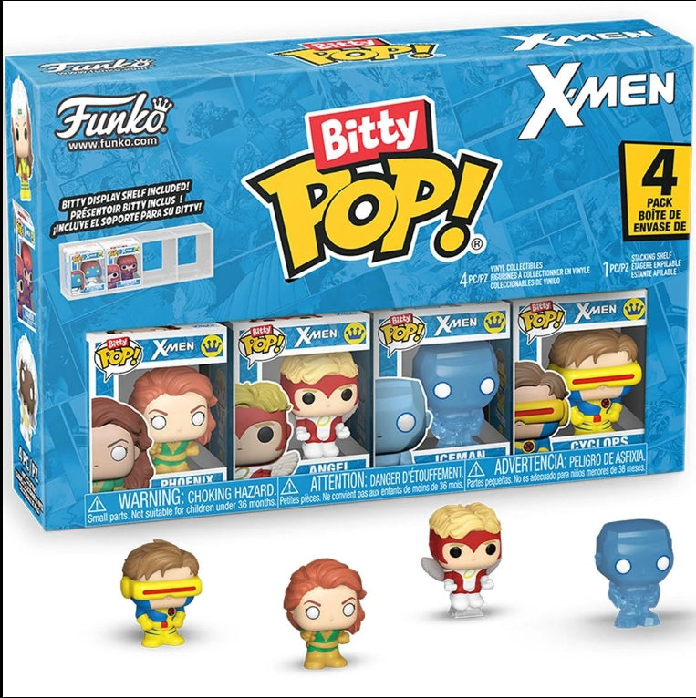 Image of X-Men Jean Grey Funko Bitty Pop! Mini-Figure 4-Pack CHASE