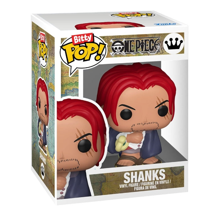 Image of One Piece Nami Funko Bitty Pop! Mini-Figure 4-Pack Shanks Chase