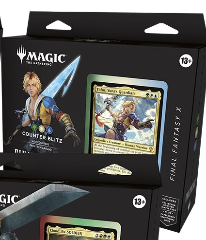 Image of MAGIC THE GATHERING: FIN UNIVERSES BEYOND: FINAL FANTASY COMMANDER DECKS