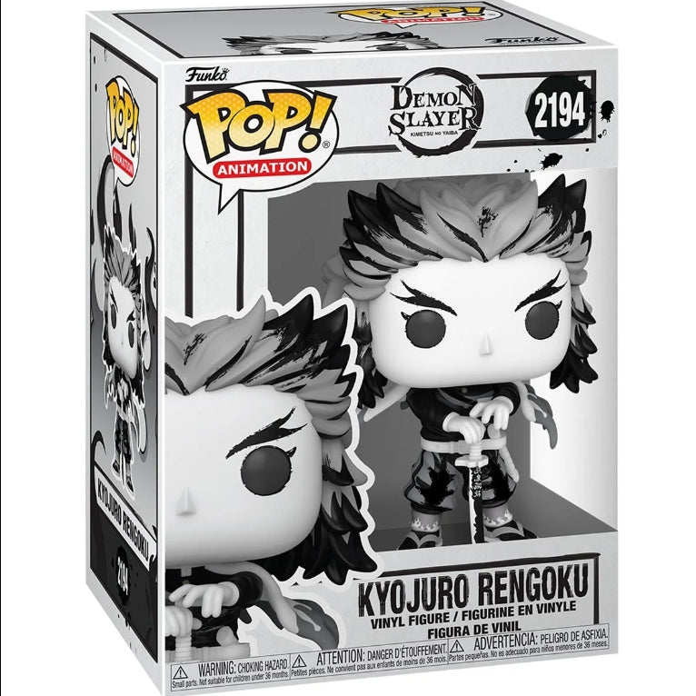 Image of Demon Slayer Sumi-Ink Funko Pop! Vinyl Figure  Kyojuro Rengoku