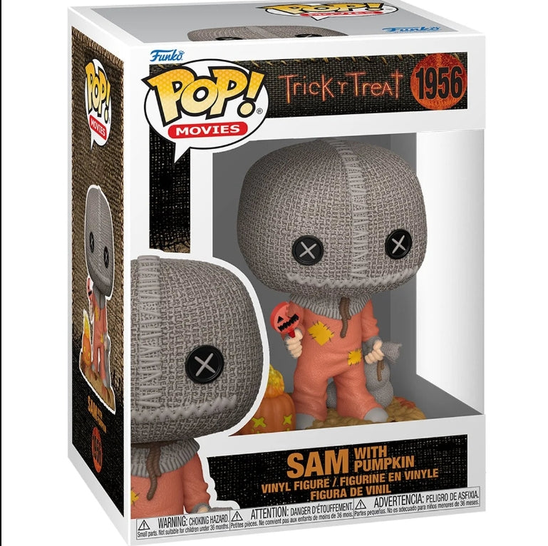 Image of Sam with Pumpkin Funko #1956